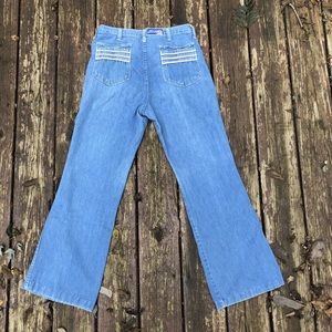 RARE VTG 70s flare pocket detailing maverick